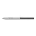 Wacom One Standard Pen (for 2023 Edition Wacom One displays and Tablets), White Front/Gray Rear