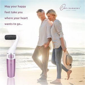 Own Harmony Electric Foot File – Rechargeable Callus Remover Pedicure Tool