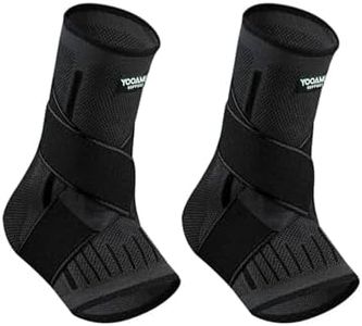 1 Paio Cavigliera Sportiva per Uomo Donna, Regolabile Cavigliera Ortopedica per Distorsione, Frattura, Legamenti, Tendine, Supporto Caviglia Sport per Calcio, Pallavolo, Palestra