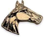Horse Head Lapel Pin