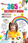 365 Activity Book A For Kids | Match the Pair, Find the Difference, Puzzles, Crosswords, Join the Dots , Colouring, Drawing and Brain Teasers