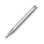 Stainless Steel Manual Acupuncture Pen-Deep Tissue Massage Tool- Reflexology Trigger Point Massage Tools for Relief Pain Full Body Relaxing Self-Massage Acupressure Bar