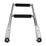 KAOLALI Telescopic Marine Boat Ladder, Stainless Steel 2 3 4 Step Folding Boarding Ladder for Boat Yacht Ship (2 Step)