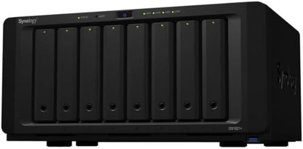 Synology 8 Bay DiskStation DS1821+ (Diskless), 8-Bay; 4gb ddr4
