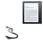 Amazon Kindle Oasis (1st Gen 2016) Cable, BoxWave® [AllCharge miniSync] Retractable, Portable USB Cable for Amazon Kindle Oasis (1st Gen 2016) - Jet Black