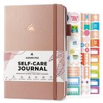 Clever Fox Self-Care Journal – Daily Reflection Notebook – Mental Health & Personal Development Planner, Meditation & Mood Log, A5 (Rose Gold)