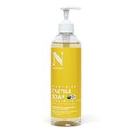 Dr. Natural Castile Liquid Unscented Baby Soap, Mild, 473 ml - Plant-Based - Made with Organic Shea Butter - Rich in Essential Oils - Sulfate and Paraben-Free, Cruelty-Free - Multi-Purpose Soap