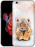 Glisten - iPhone 6 Plus Case, iPhone 6s Plus Case - Cute Baby Tiger Design Printed Cute Slim Plastic Hard Snap on Protective Designer Back Phone Case/Cover for iPhone 6 Plus / 6s Plus. [5.5"]