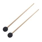 2pcs Handle Wool Ball Drumstick Marimba Mallet Percussion Musical Instrument Accessories For Beginner Training Kits Concert Percussion