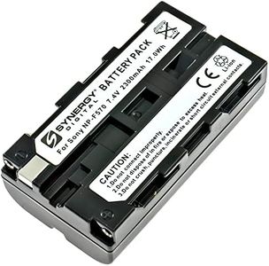 Synergy Digital Camcorder Battery, Compatible with Energizer CM-9072, ER-C520 Camcorder Battery (Li-Ion, 7.4V, 2000 mAh)