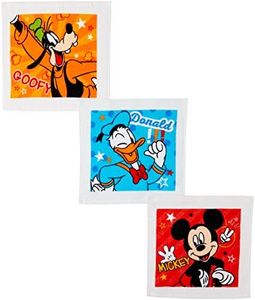 Marushin 2065032600 Hot Towel Set of 3 with Case, Disney True Boys, Disney 11.8 x 11.8 inches (30 x 30 cm), School Entrance Preparation, Kindergarten, Elementary School, Boys and Girls