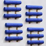 BEEMAT Yoga Mat Wall Storage Rack • Holds 3 | 6 | 12 Yoga Mats • Wall Mounted (Holds 12 Mats)