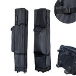 Inlun Outdoor Canopy Portable Folding Bag for 10x15 Pop Up Canopy Tent, Heavy Duty Roller Bag Wheeled Bag, 10x15 FT