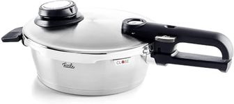 Fissler Stainless Steel Vitavit Premium Pressure Skillet, For All Cooktops, 1.9 Quarts