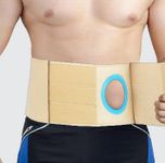 Stoma Belt For Abdominal Support XXL Size (36-42 INCHES), For Men And Women Both | Pack Of 1, Beige Colour |