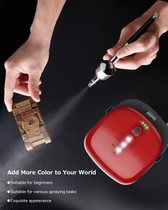 Oasser Airbrush Compressor Kit – Portable Dual-Action Airbrush Set