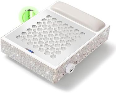 CHRISTINE SHELLY Nail Dust Collector Cordless Dust Collector Nail Tech