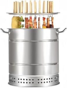 WillBBQ New Generation Smokeless Hanging Charcoal BBQ Grill
