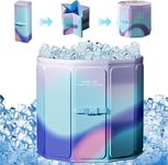Calyrex Portable Tub for Adults, Soaking Baths, Foldable Freestanding Ice Bath Tub, Installation-Free Bath for Hot Bath Ice Bath Soaking Spa