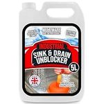 MultiWare Drain Unblocker | Sink Unblocker | Heavy Duty Drain Cleaner | Toilet Unblocker | Dissolves Clogs Grease Hair Soap | Easy To Use | Safe For ALL Pipes (1)