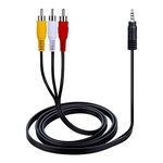 High Grade - TV Lead for Sony Handycam/Camcorder - AV/AUDIO VIDEO Connecting Cable - Length: 1.5M