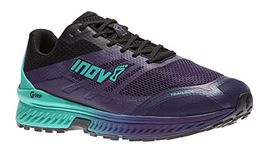 Inov-8 Womens Trailroc G 280 - Trail Running Shoes - Super Durable - Rock Plate - Ideal for Rocky Trails and Ultra Running, Purple/Black, 7 Wide