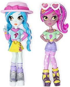 Off The Hook Style BFFs, Vivian & Mila (Summer Vacay), 4" Small Dolls with Mix & Match Fashions & Accessories, for Girls Aged 5 & Up