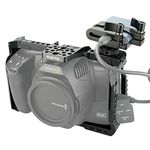 MAGICRIG BMPCC 6K Pro / 6K G2 Cage with T5 SSD Mount Only for Blackmagic Design Pocket Cinema Camera 6K Pro / 6K G2