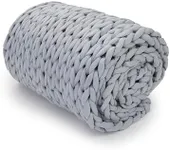 Nuzzie Chunky Knit Blanket - Breath