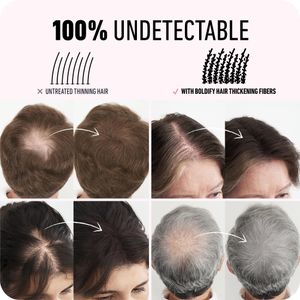BOLDIFY Hair Fibres Black 56g – Instant Hair Thickening Powder