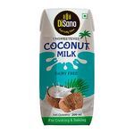 DiSano coconut Milk, Vegan, No Added Sugar, 18% Fat, 200ml