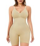 Gotoly Bodysuit Shapewear for Women Full Body Shaper Seamless Tummy Control Mid-Thigh Slimmer