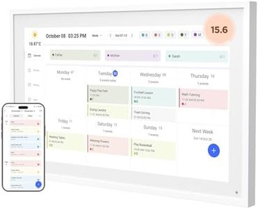 Mezed 15.6" Digital Calendar for Family Schedules