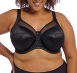 Goddess Women's Keira Banded Underwire Bra, Black, 42G