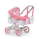 Corolle - Mon Grand Poupon Carriage Stroller - Adjustable Handle, Folding Design, for 14", 17" & 20" Baby Dolls