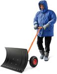 HAPPYGRILL 29" Snow Shovel with Whe