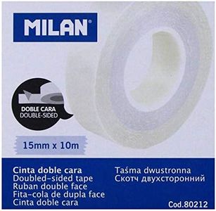 MILAN Cinta adhesiva de doble cara 15 mm x 10 m