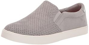 Dr. Scholl's Shoes Women's Madison Slip On Fashion Sneaker, Grey Cloud Microfiber, 8.5 Wide