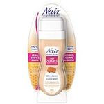 Nair Au Naturel Roll-On Sugar Wax for Dry & Sensitive Skin with Milk and Honey, 100-ml