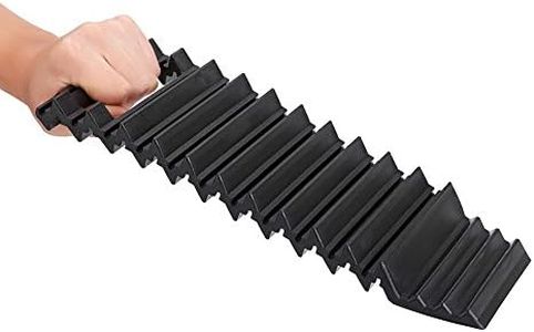 Yosoo Health Gear Non-Slip Traction Mat Plate, Traction Board Escape Recovery Track Ladder Universal Tire Traction Non-Slip Mat Plate Grip for Snow Mud