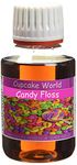 Cupcake World High Strength Liquid Food flavouring concentrates Candy Floss 100ml