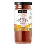 Kapiva Organic Honey 500gm | NMR tested | Unprocessed & Unpasteurized Honey |100% Raw Pure & Natural | Strengthens Immunity | 0% Added Sugar No Preservatives