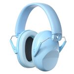 ProCase Kids Noise Cancelling Headphones, Kids Ear Protection Monster Jam Truck, Fireworks Hearing Protection Noise Reduction, Noise Canceling Earmuffs for Sensory Autism Toddler Children -Skyblue
