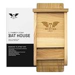 Bat House for Outdoors - 1 Chamber Ceder - WildYard