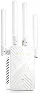2026 WiFi Extender Signal Booster - 8X Faster Long Range WiFi Repeater for Home, Up to 15,888 Sq. Ft Internet Extender WiFi Booster, Wireless Router Amplifier w/Ethernet Port, 1-Tap Setup