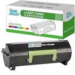 InkJello Compatible Toner Cartridge Replacement for Lexmark MX310 MX310dn MX410 MX410de MX510 MX511dte MX511dte MX511dhe MX511de MX510de MX611de MX611dhe MX611dte 60F2H00 (Black, Single-Pack)