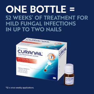 Curanail 5% Fungal Nail Treatment Solution, 3ml