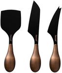 hecef Cheese Knife Set of 3, Bronze