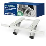 Wintcomfort Window Air Conditioner Bracket, No Drilling Window AC Support, Heavy Duty AC Support Bracket, Fits Single & Double Hung Windows, Up to 200 lbs, Universal Fit 5,000 to 24,000 BTU Units
