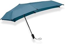 Senz Limited Edition Mini Automatic Windproof Umbrella, 35.8 x 35.8 in - Elemental Blue